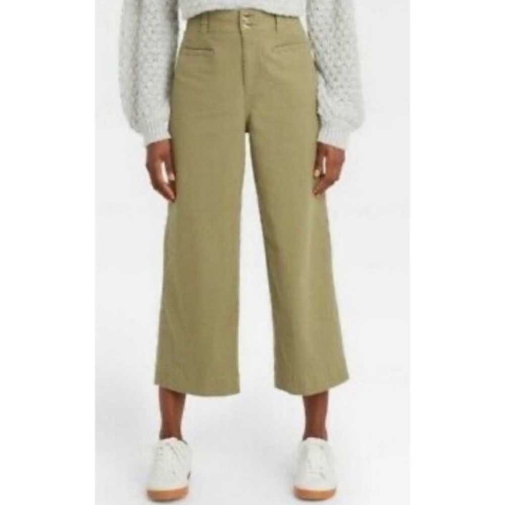 A New Day green cropped sailor pants